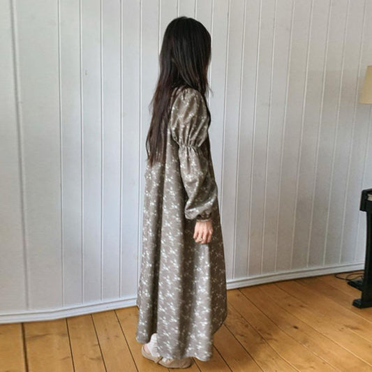 Autumn Flower Dress (Mom) [monbebe]（2026Winter） 2