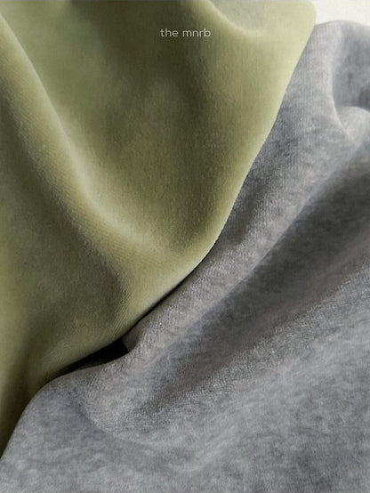 Velour U-Neck Sweatshirt [minirobe]（2026Winter） 9