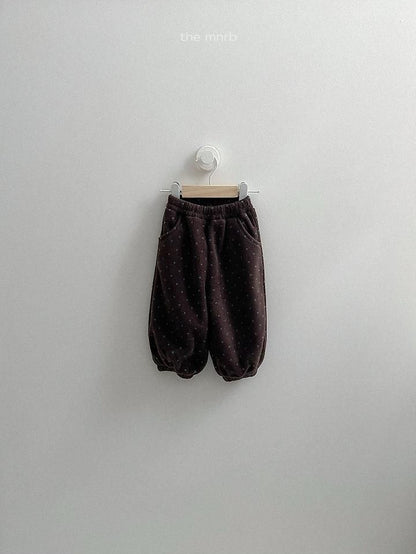 Fleece Jogger Pants [minirobe]（2026Winter） 8
