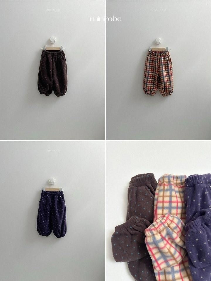 Fleece Jogger Pants [minirobe]（2026Winter） 19