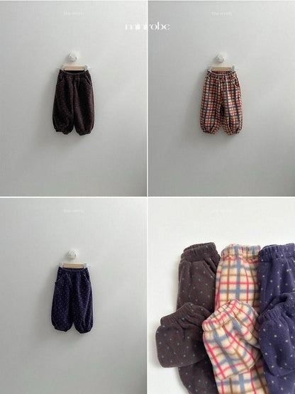 Fleece Jogger Pants [minirobe]（2026Winter） 19