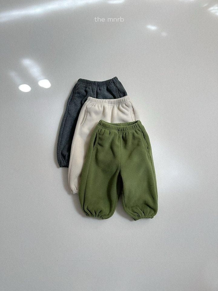Teddy Jogger Pants [minirobe]（2026Winter） 2