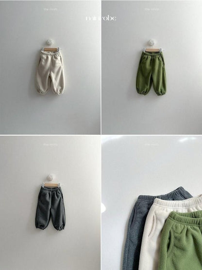 Teddy Jogger Pants [minirobe]（2026Winter） 19