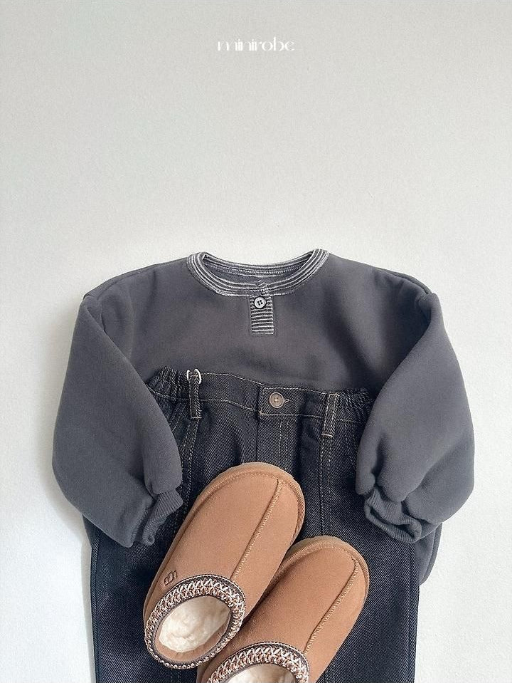 Popo Henley Sweatshirt [minirobe]（2026Winter） 11