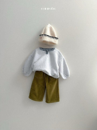 Popo Henley Sweatshirt [minirobe]（2026Winter） 17