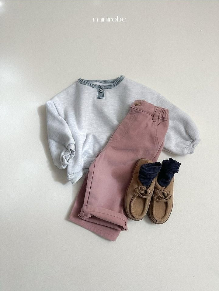 Popo Henley Sweatshirt [minirobe]（2026Winter） 21