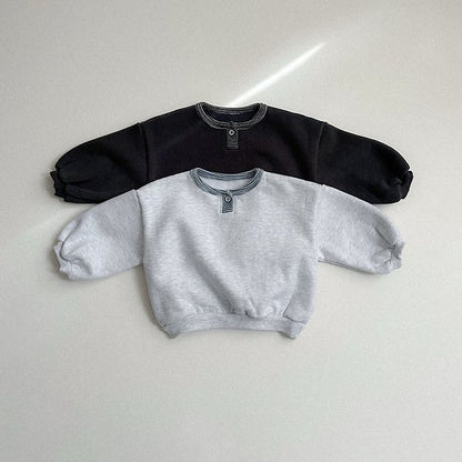 Popo Henley Sweatshirt [minirobe]（2026Winter） 1