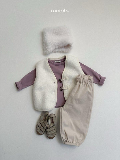 Tumble Vest [minirobe]（2026Winter） 18