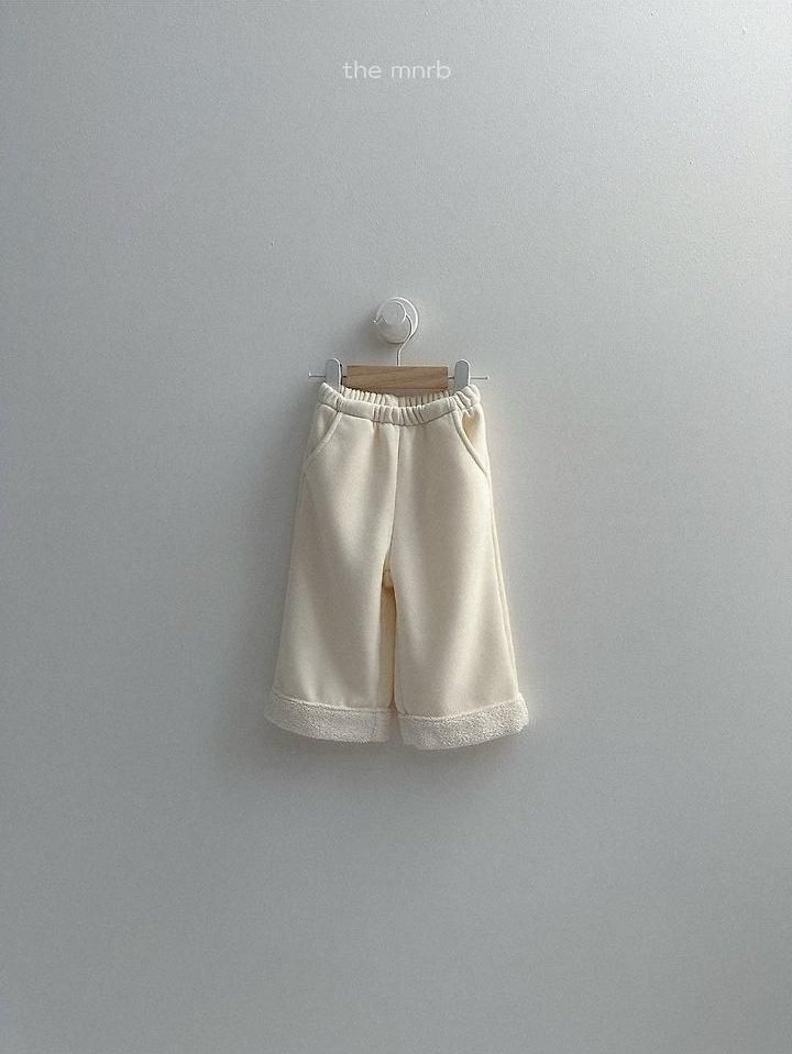 Roll-Up Straight Pants [minirobe]（2026Winter） 4
