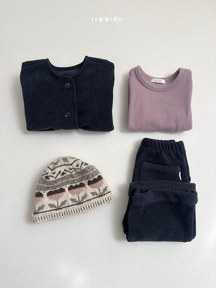 Roll-Up Straight Pants [minirobe]（2026Winter） 13