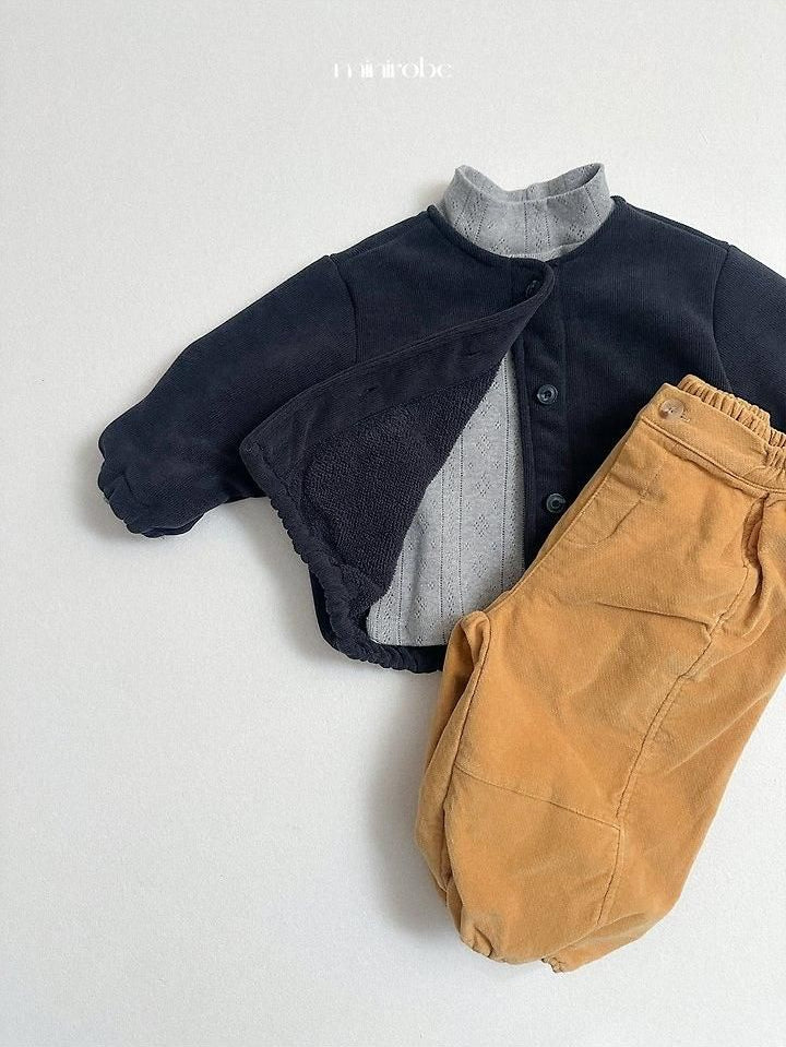 Eyelet Turtleneck Tee [minirobe]（2026Winter） 17