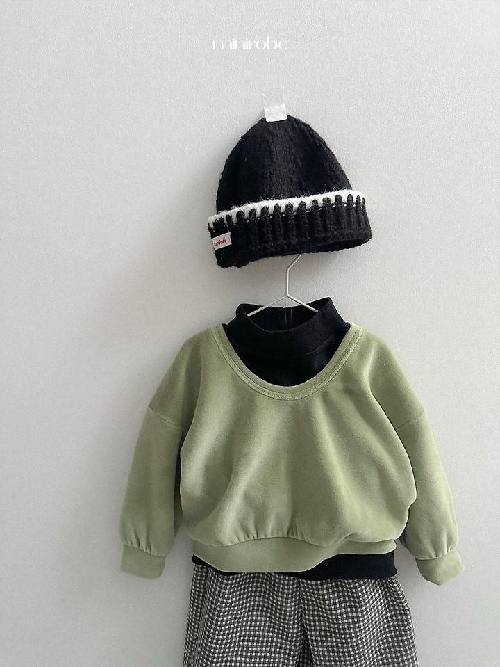 Eyelet Turtleneck Tee [minirobe]（2026Winter） 21