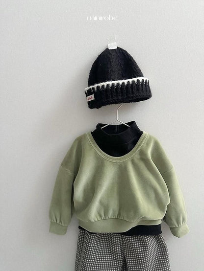Eyelet Turtleneck Tee [minirobe]（2026Winter） 21