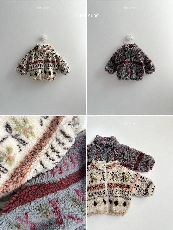 Eddie Tumble Zip-Up [minirobe]（2026Winter） 19