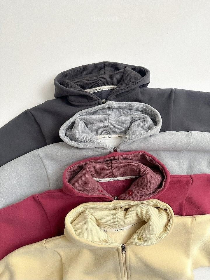 Barrel Hooded Zip-Up [minirobe]（2026Winter） 3