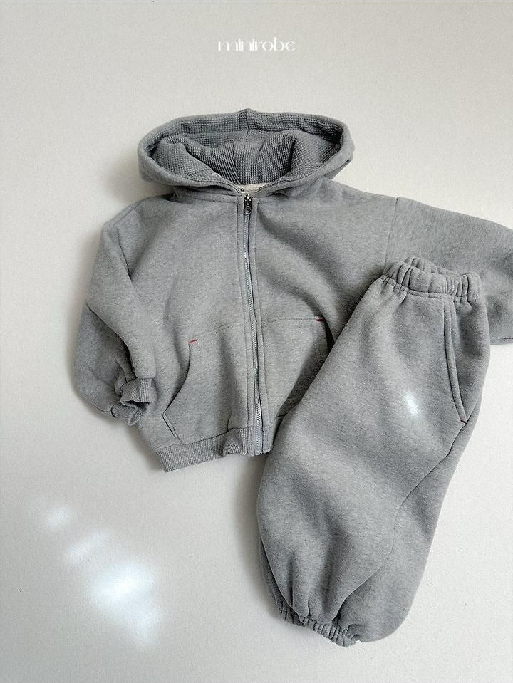 Barrel Hooded Zip-Up [minirobe]（2026Winter） 10