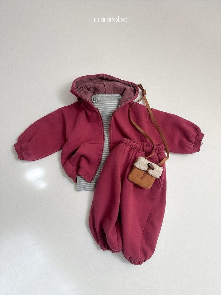 Barrel Hooded Zip-Up [minirobe]（2026Winter） 18