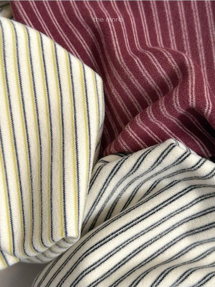 Yoyo Stripe Tee [minirobe]（2026Winter） 3