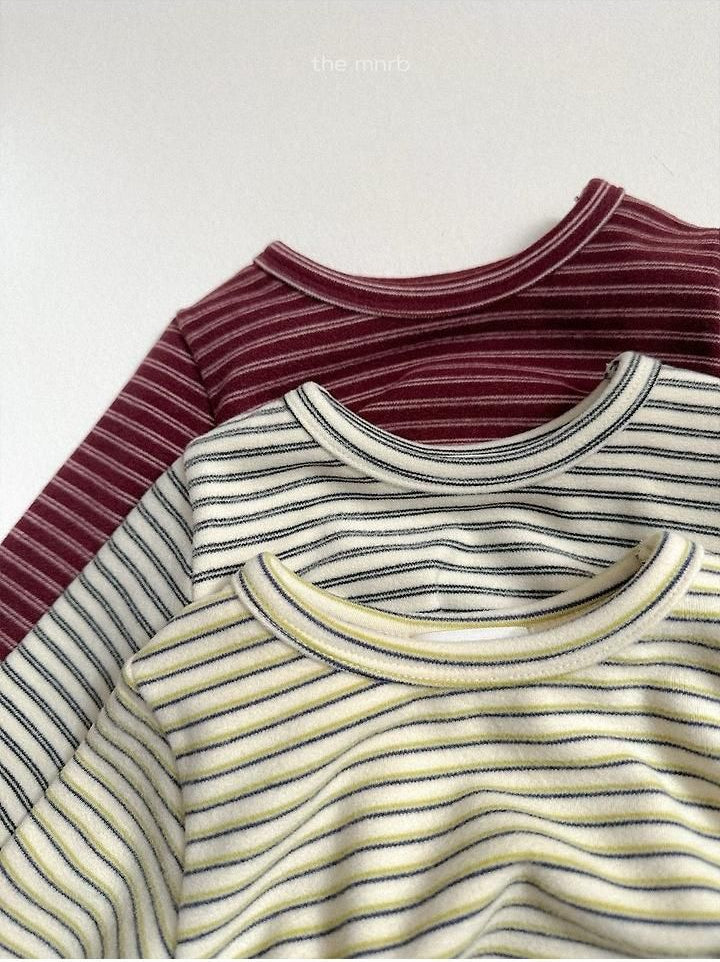 Yoyo Stripe Tee [minirobe]（2026Winter） 5