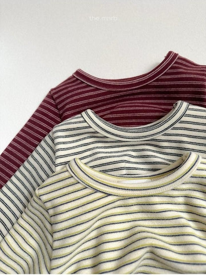 Yoyo Stripe Tee [minirobe]（2026Winter） 5