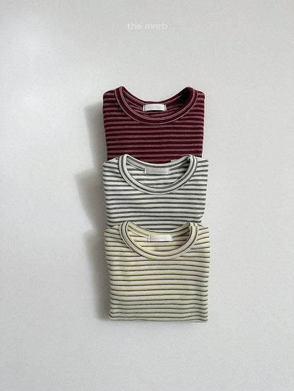 Yoyo Stripe Tee [minirobe]（2026Winter） 6