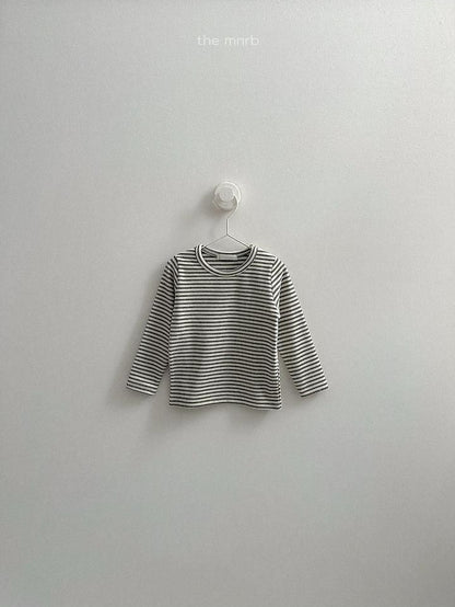 Yoyo Stripe Tee [minirobe]（2026Winter） 8