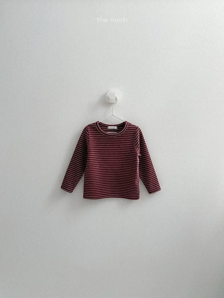 Yoyo Stripe Tee [minirobe]（2026Winter） 9