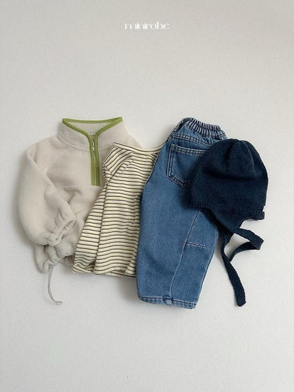 Yoyo Stripe Tee [minirobe]（2026Winter） 14