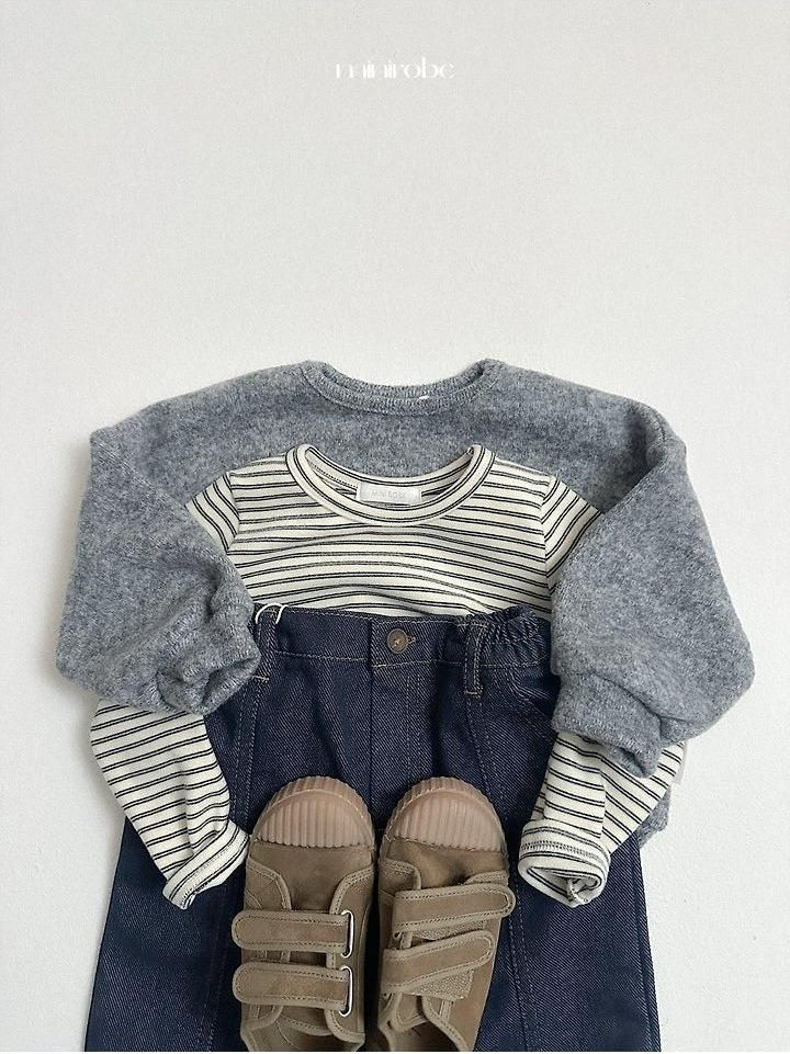 Yoyo Stripe Tee [minirobe]（2026Winter） 17