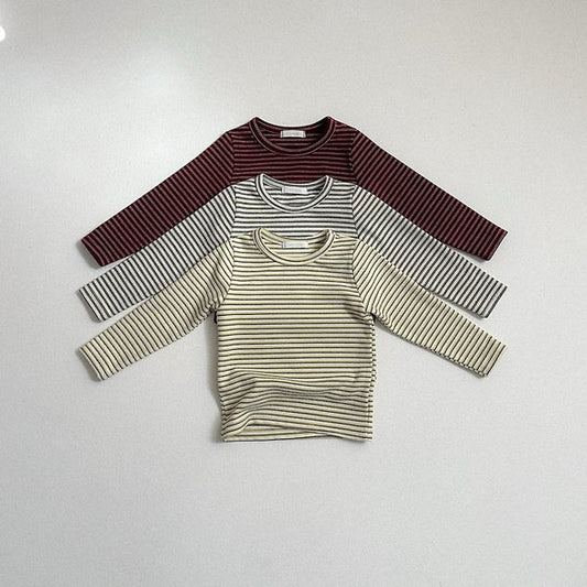 Yoyo Stripe Tee [minirobe]（2026Winter） 1