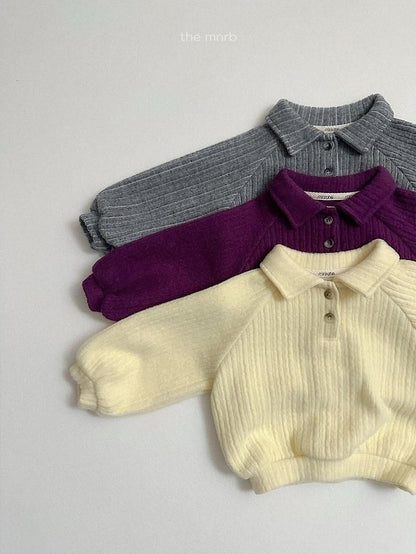 Boy Collar Sweatshirt [minirobe]（2026Winter） 3