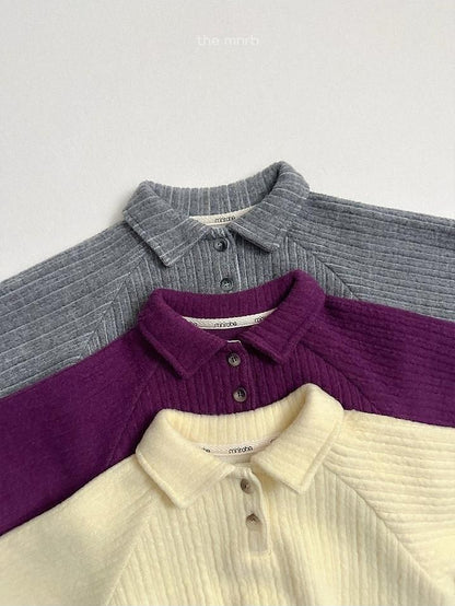 Boy Collar Sweatshirt [minirobe]（2026Winter） 4