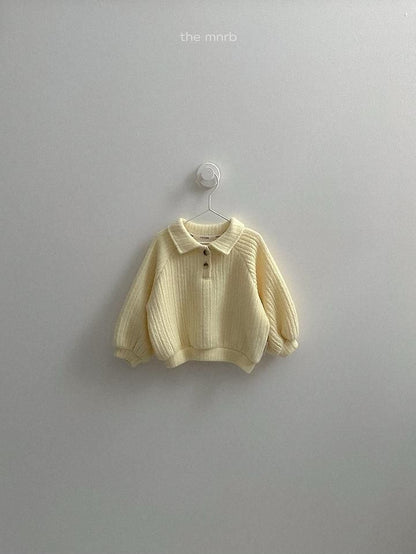 Boy Collar Sweatshirt [minirobe]（2026Winter） 7