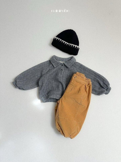 Boy Collar Sweatshirt [minirobe]（2026Winter） 18