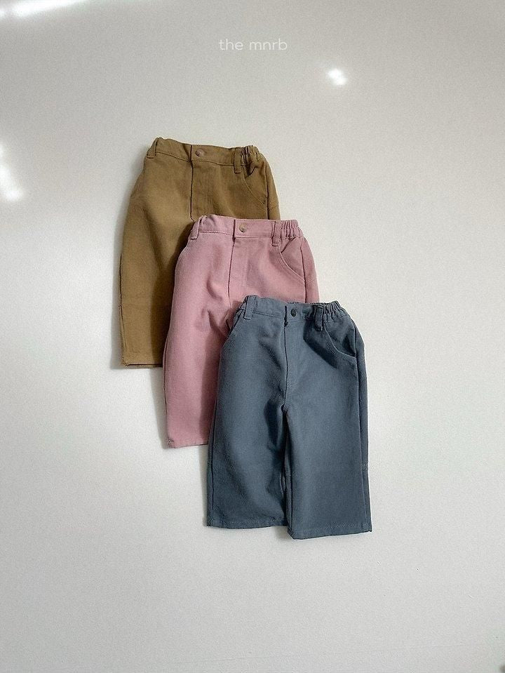 Button Peach Pants [minirobe]（2026Winter） 2
