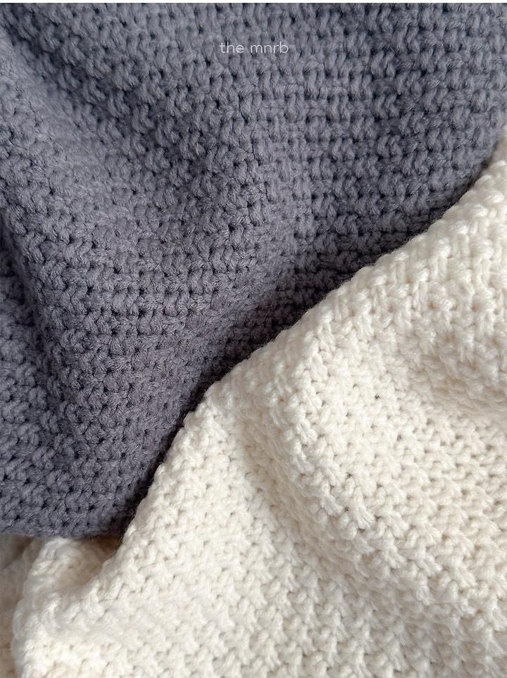 Waffle High Neck Cardigan [minirobe]（2026Winter） 6