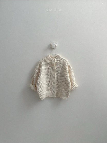 Waffle High Neck Cardigan [minirobe]（2026Winter） 7