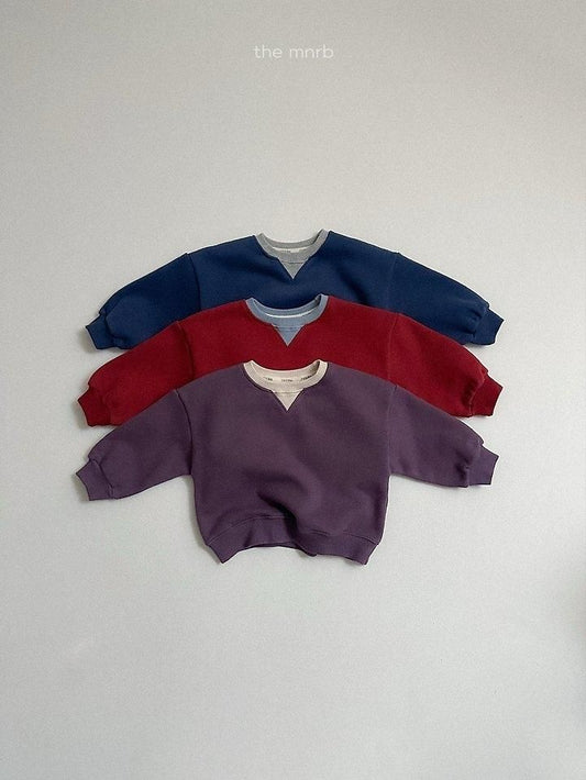 Two-Tone Sweatshirt [minirobe]（2026Winter） 2