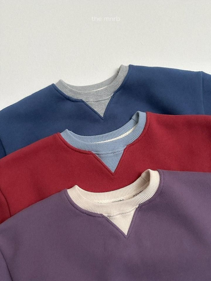 Two-Tone Sweatshirt [minirobe]（2026Winter） 3