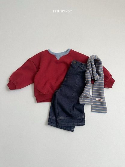 Two-Tone Sweatshirt [minirobe]（2026Winter） 14