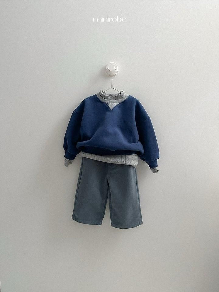 Two-Tone Sweatshirt [minirobe]（2026Winter） 21