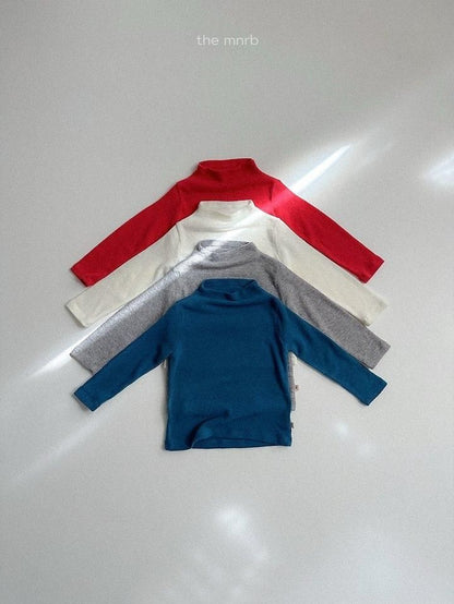 Angora Mock Neck Tee [minirobe]（2026Winter） 2