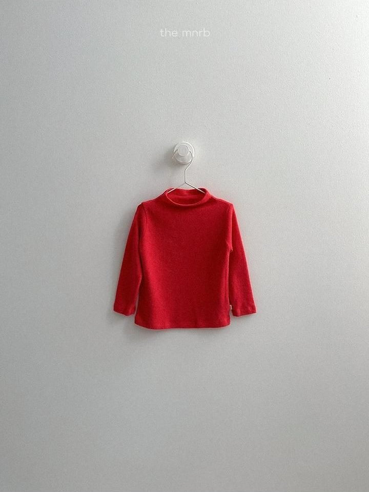 Angora Mock Neck Tee [minirobe]（2026Winter） 7