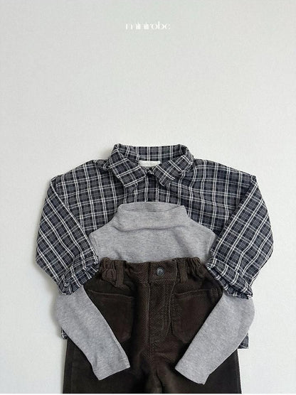 Angora Mock Neck Tee [minirobe]（2026Winter） 14