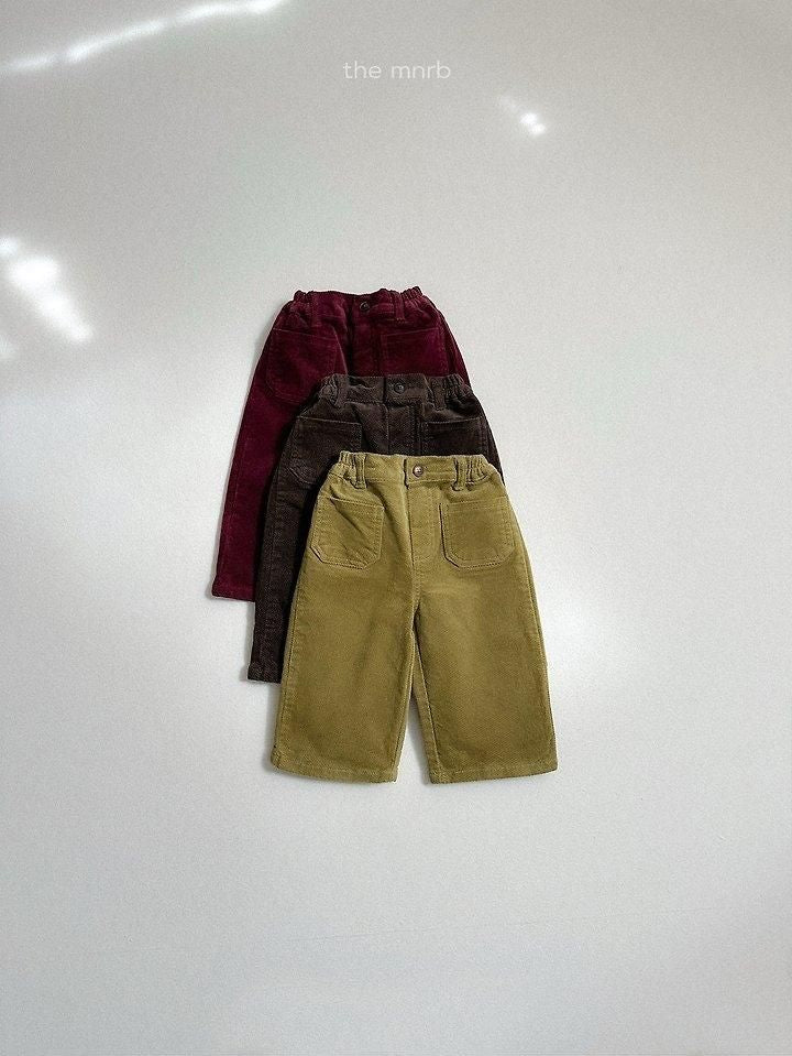 Kiko Pocket Pants [minirobe]（2026Winter） 2
