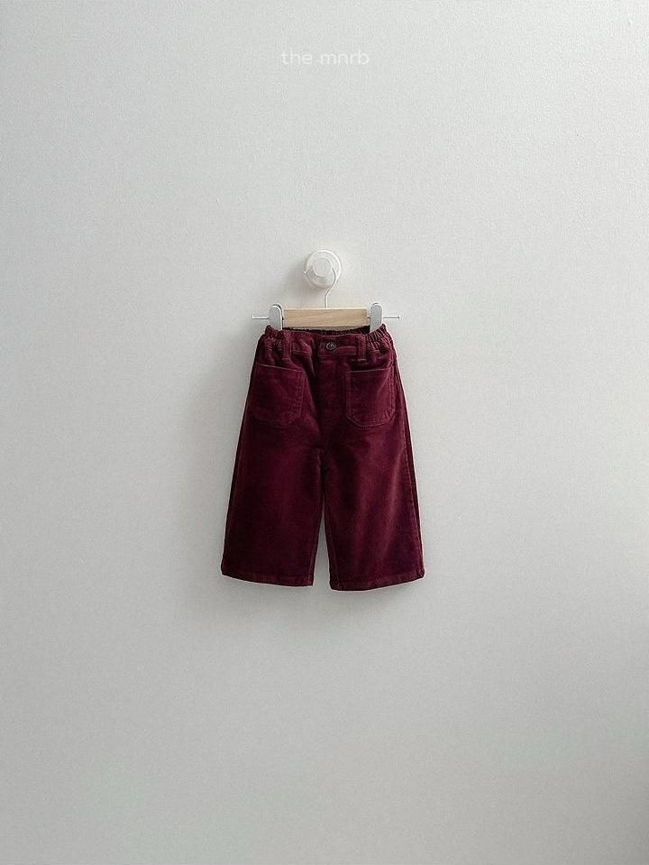 Kiko Pocket Pants [minirobe]（2026Winter） 7