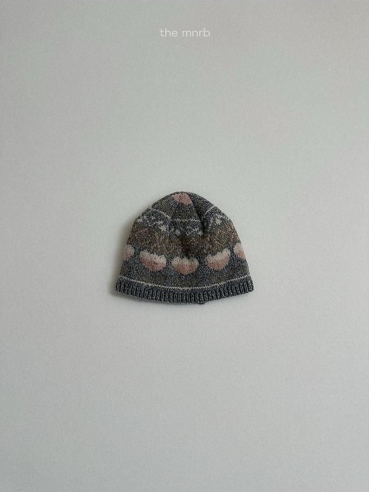 Flower Jacquard Beanie [minirobe]（2026Winter） 7