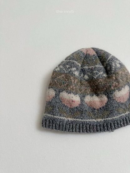 Flower Jacquard Beanie [minirobe]（2026Winter） 8