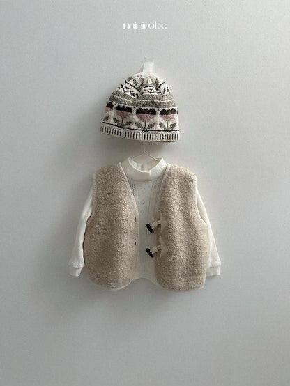 Flower Jacquard Beanie [minirobe]（2026Winter） 13