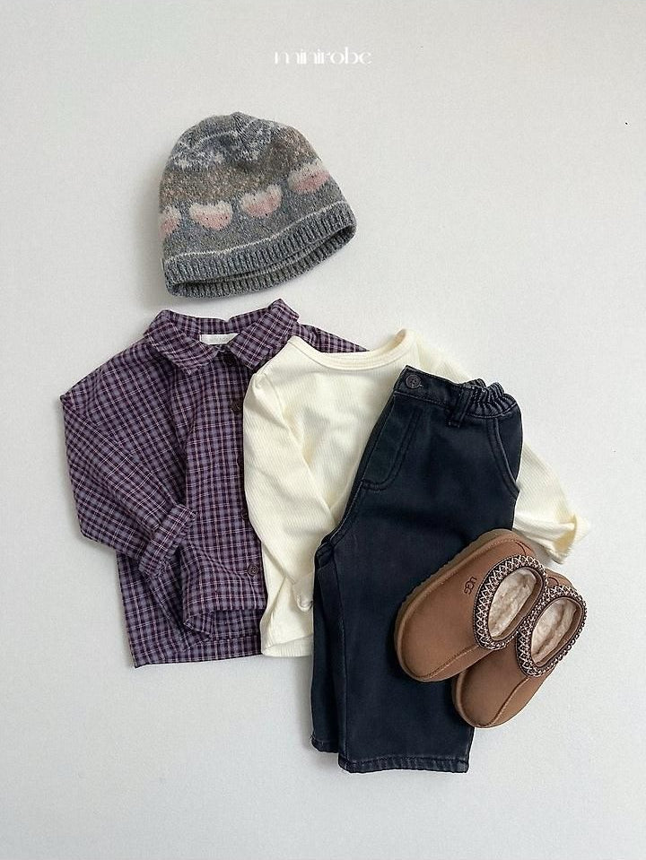 Flower Jacquard Beanie [minirobe]（2026Winter） 14